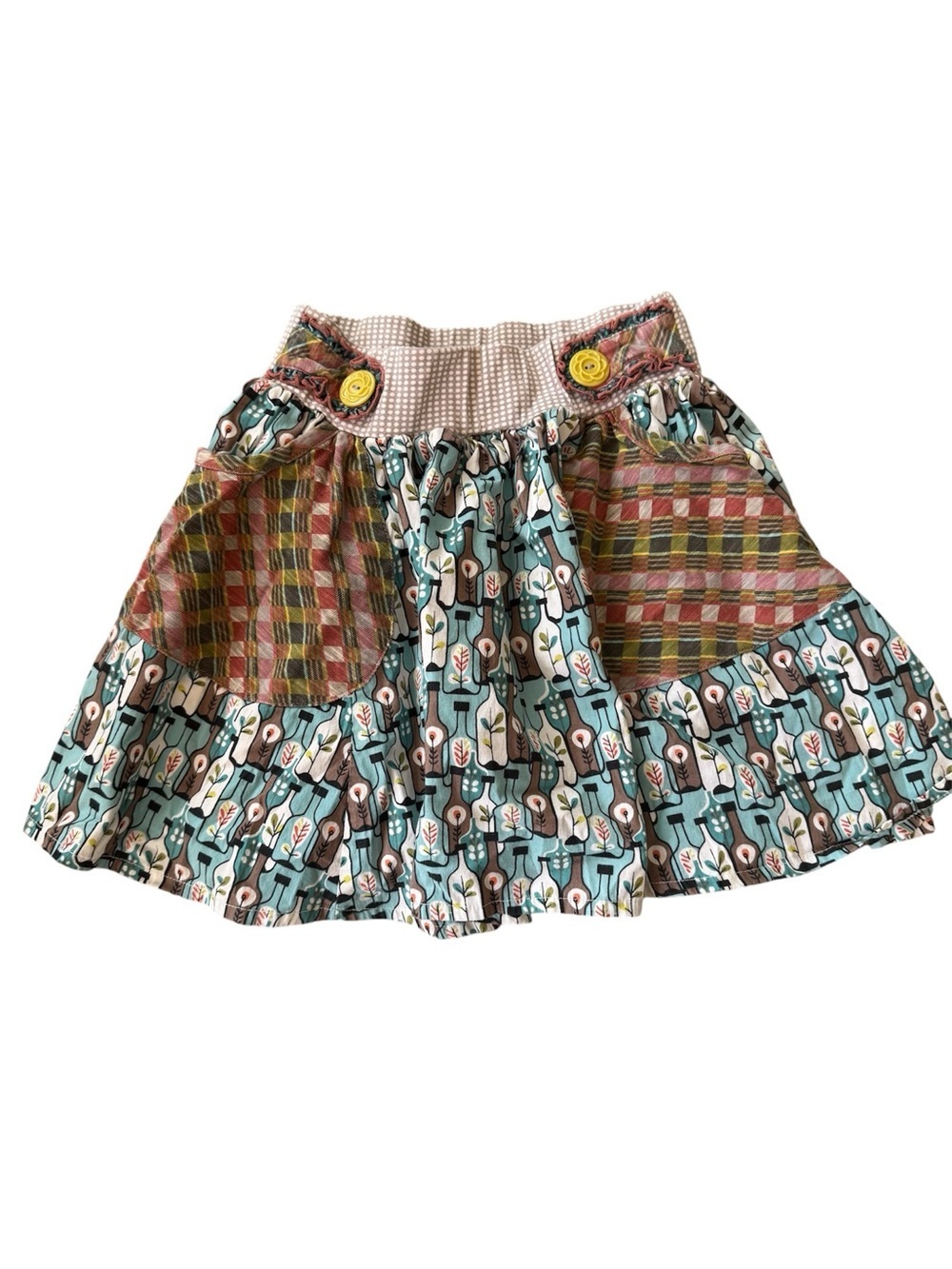 Matilda Jane You & Me Modern Art Gabby Girl's Skirt - Picture 2 of 4